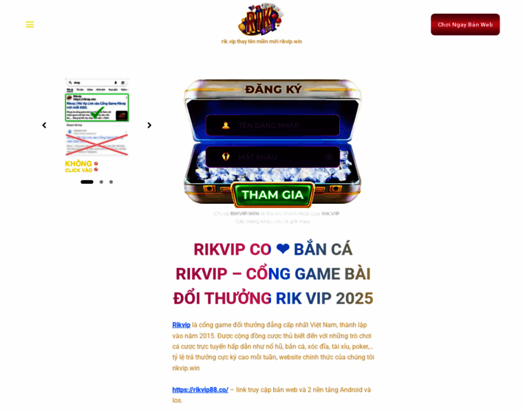 Khám Phá Thế Giới Giải Trí Đẳng Cấp Tại Https Rikvip88.Co Trải Nghiệm Tuyệt Vời Chưa Từng Có